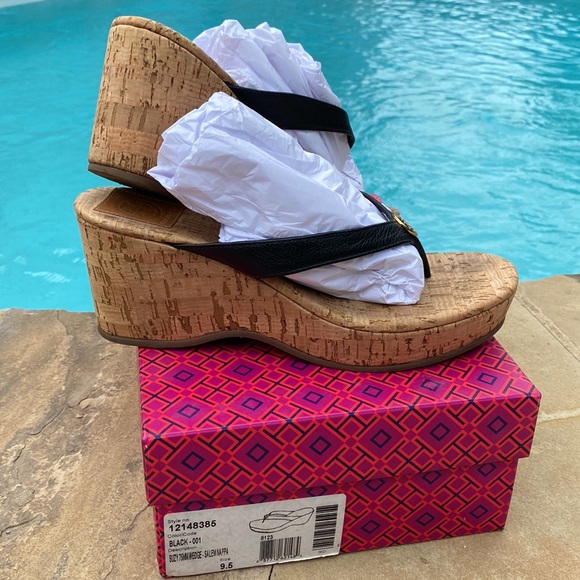 Tory Burch “Suzy” cork wedge sandals - Picture 7 of 8
